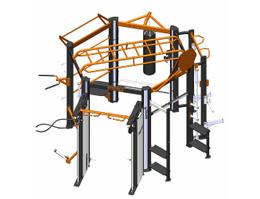 Комплекс для групповых, функциональных, CROSSFIT и WORKOUT тренировок Inotec P6 TOP PLUS