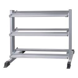 Стойка для гантелей Aerofit IFDB4+IFD4BA (3 полки)