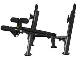 Скамья для жима с отрицательным наклоном Spirit AFB103