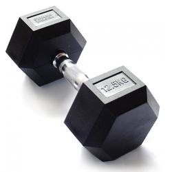 Гантель гексагональная 12,5 кг Original Fittools  FT-HEX-12,5 