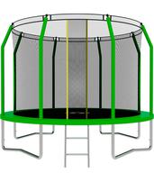 Батут SWOLLEN Comfort Overlap 10 FT (Green/Yellow/Blue)