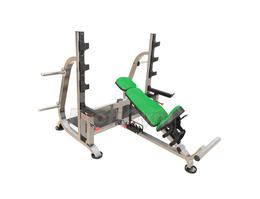 Скамья для жима наклонная регулируемая со страховочными упорами BP - 009