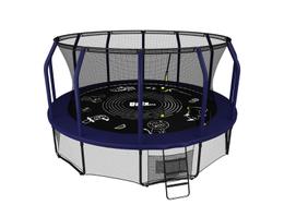 Батут Unix Line SUPREME GAME 12ft (blue)