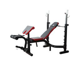 Скамья со стойками под штангу DFC D3101