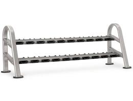 Стойка для гантелей на 10 пар двухъярусная STAR TRAC IN-R8001