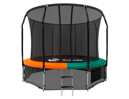 Батут Scholle Space Twin Green/Orange 14FT (4.27м)