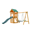 Детский игровой комплекс UNIX Kids (6 in 1) Dark Green