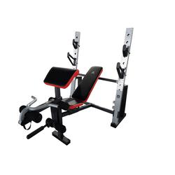 Скамья со стойками под штангу DFC D1606