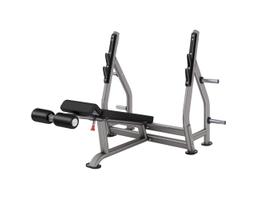 Олимпийская скамья с отрицательным наклоном для жима