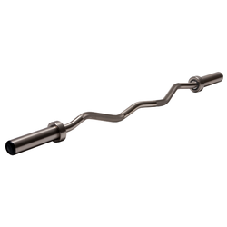 Гриф олимпийский слабоизогнутый 47" с упорным подшипником Original Fittools FT-OB-47-CMBR-CR-SC