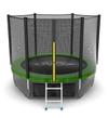 Батут EVO Jump External 8ft Lower net с внешней сеткой, лестницей и нижней сетью