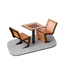 Шахматный стол уличный ARLS012