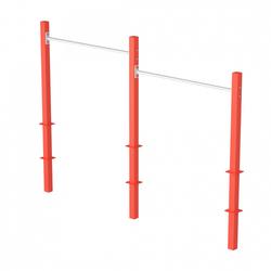 Перекладины стационарные разноуровневые (110..90) Iron King S604