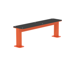 Скамья горизонтальная Iron King S204