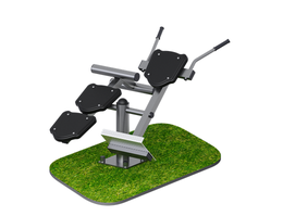 Скамья для пресса + гиперэкстензия ARMS022