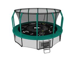 Батут UNIX line SUPREME GAME 14 ft (green)