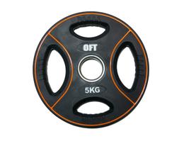 Диск для штанги олимпийский полиуретановый 5 кг Original Fittools FT-DPU-5